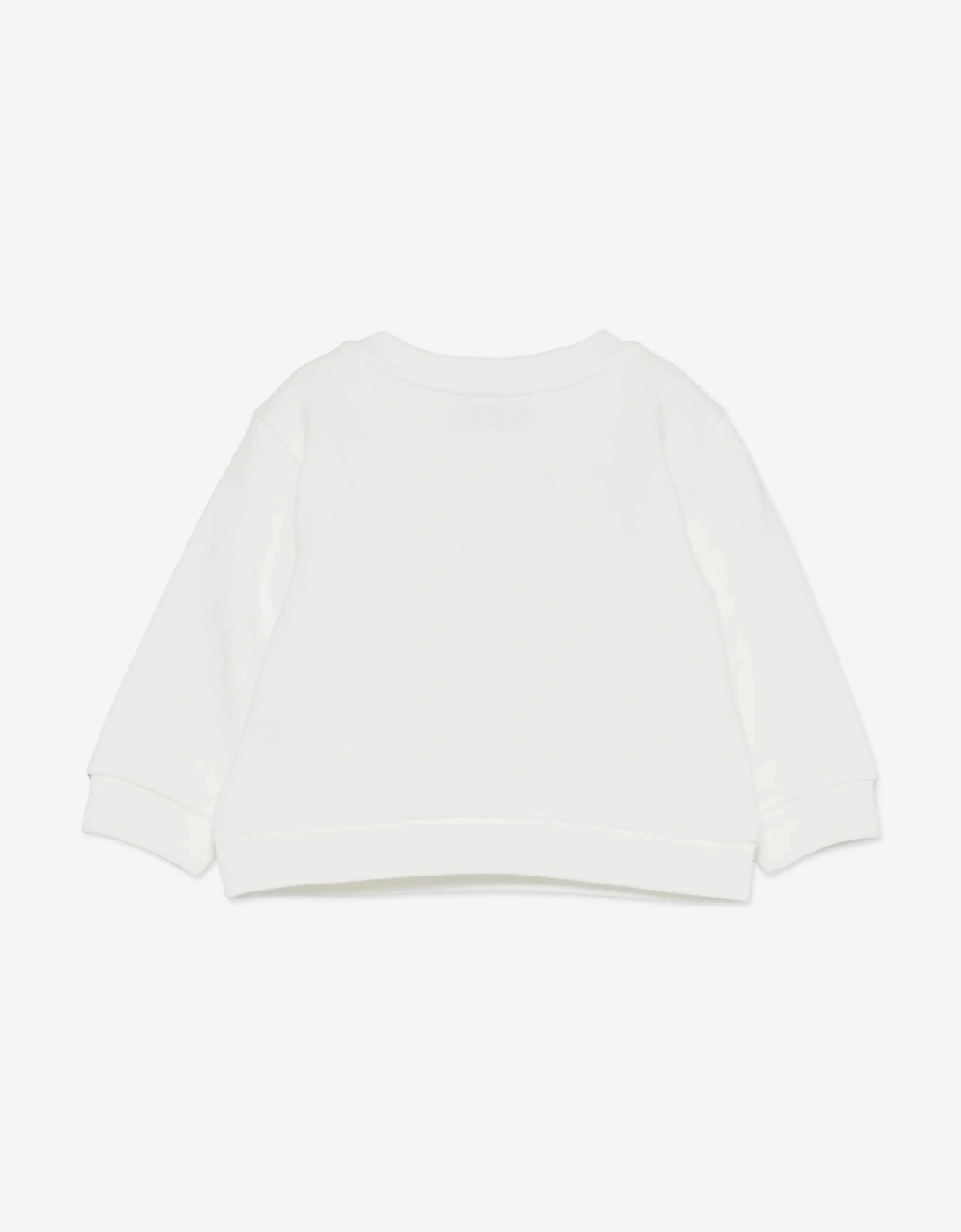 Baby Girls Logo Sweatshirt in Ivory