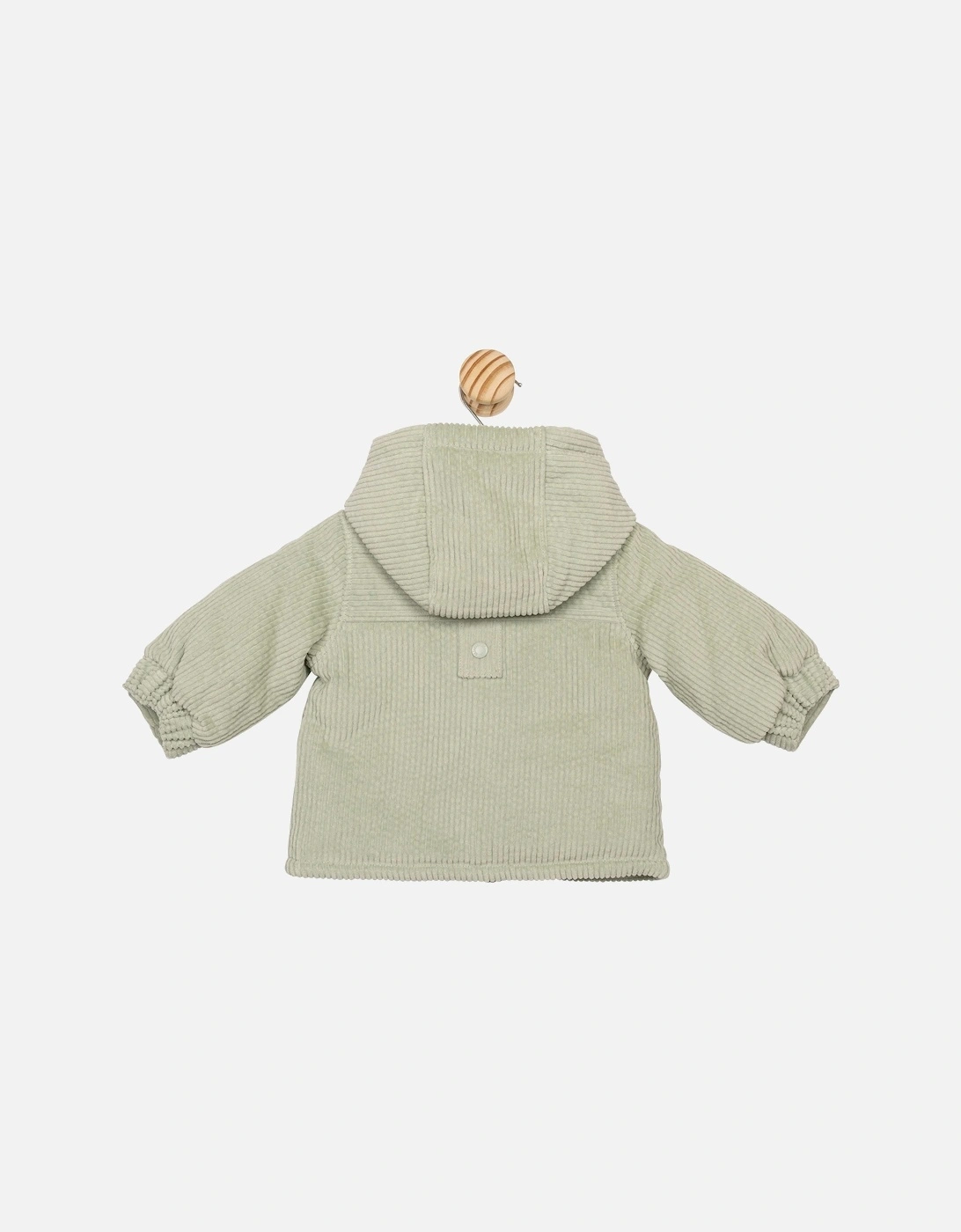 Boys Sage Green Corduroy Coat
