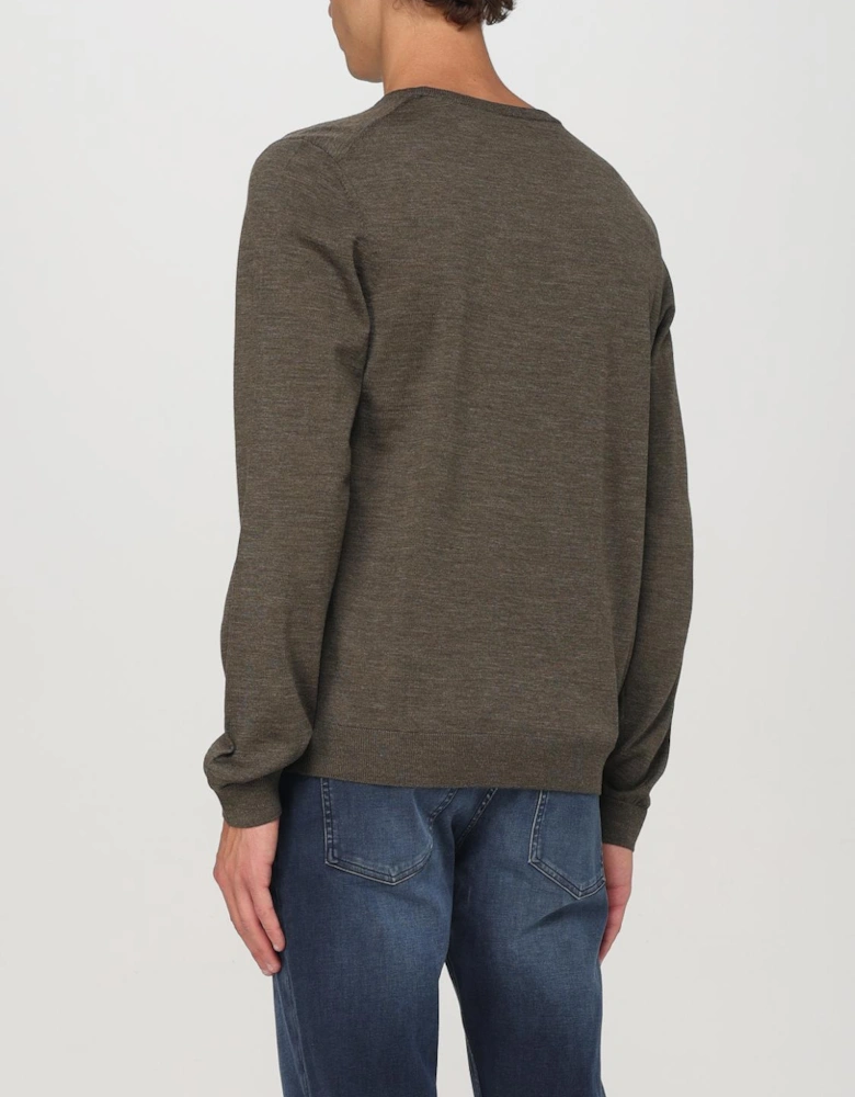 Crew Neck Wool Sweater