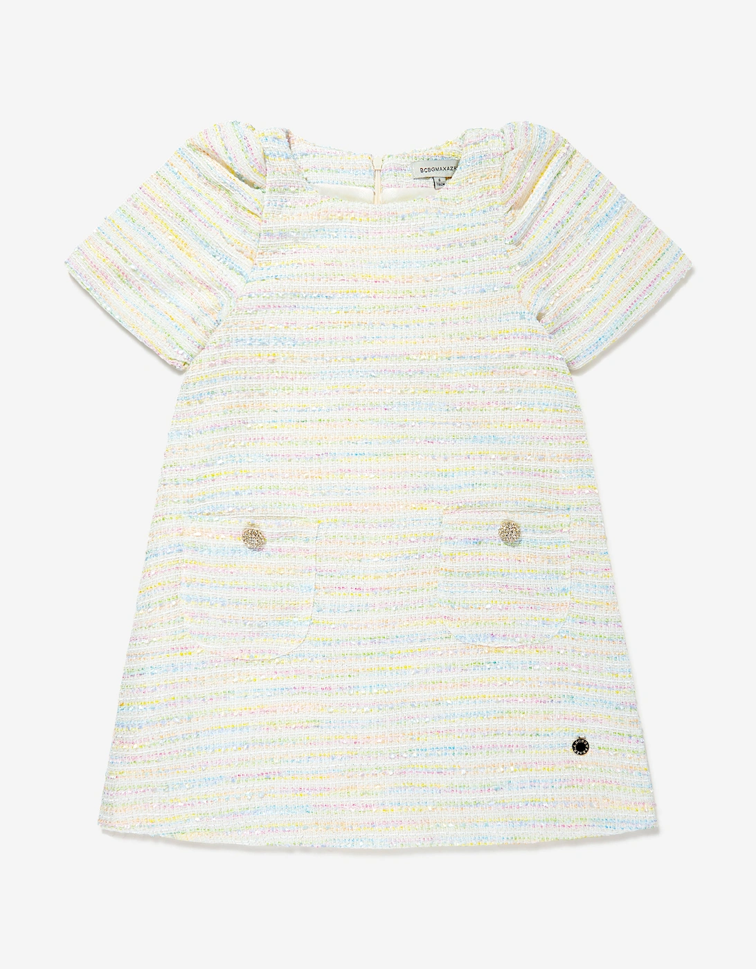 BCBG Girls Tweed Dress in Blue, 5 of 4