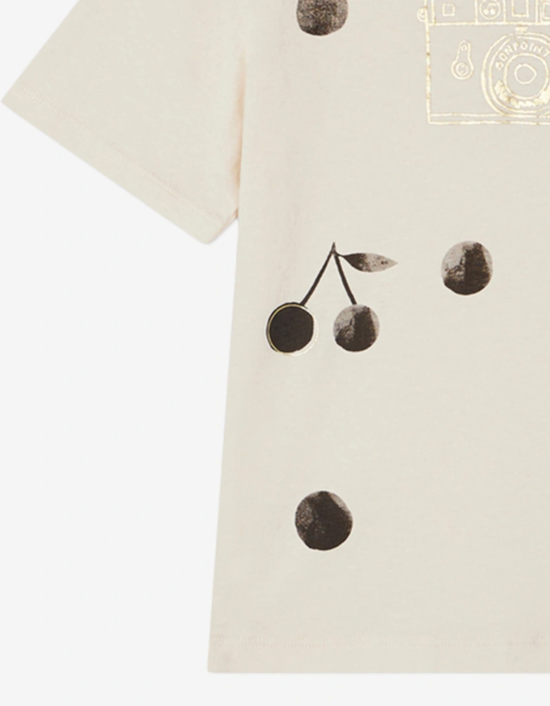 Girls Thida T-Shirt in Ivory