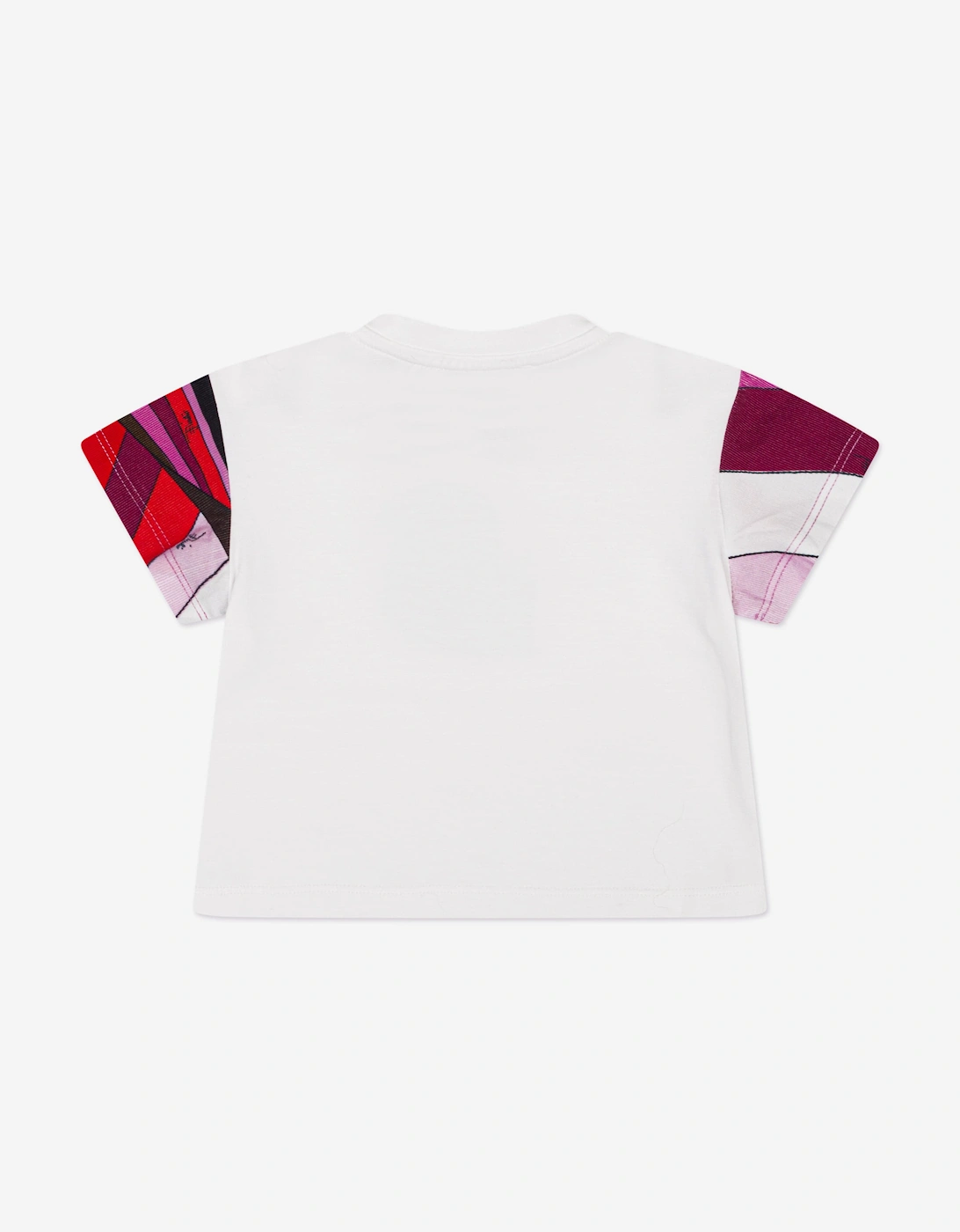 Baby Girls Logo T-Shirt in Ivory