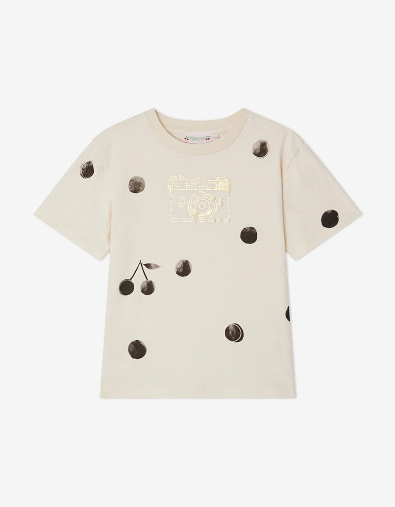 Girls Thida T-Shirt in Ivory