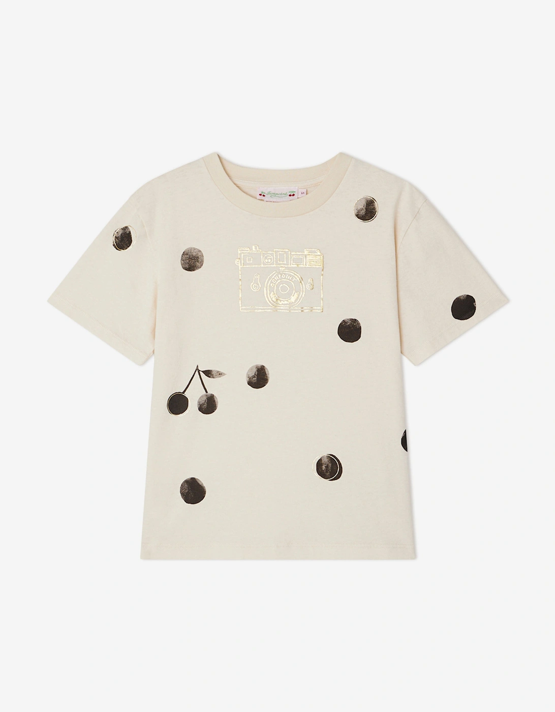 Girls Thida T-Shirt in Ivory, 5 of 4