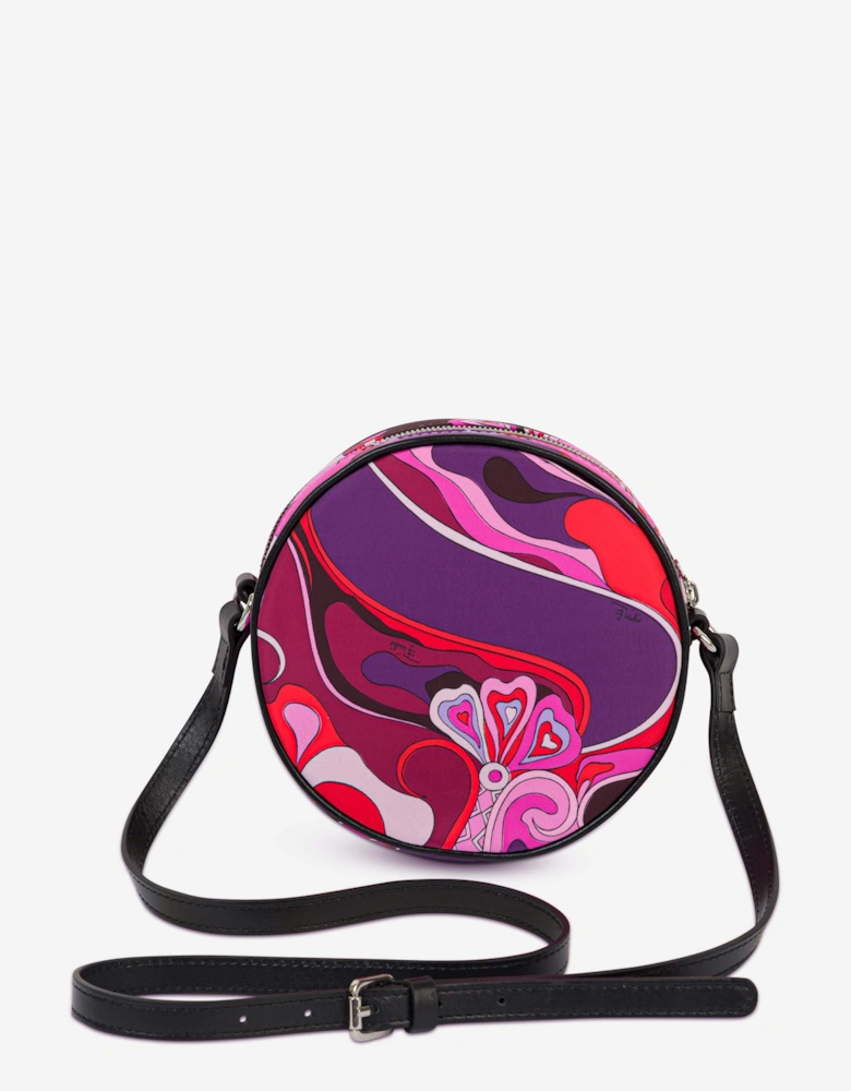Girls Orchidee Round Crossbody Bag in Pink