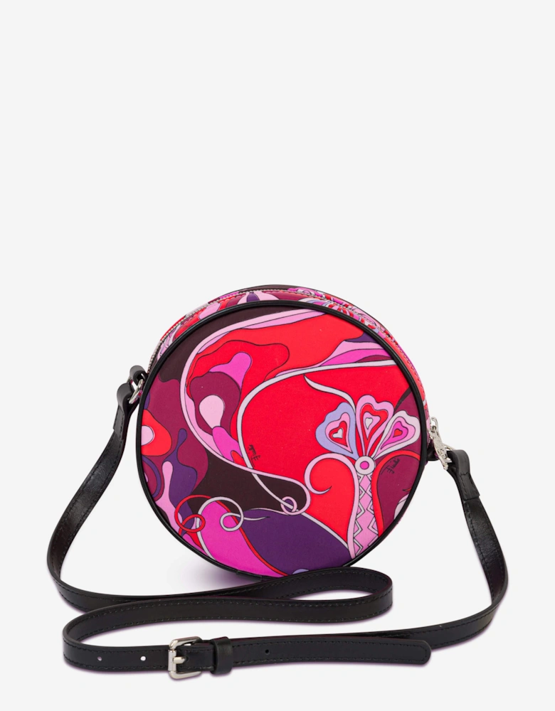 Girls Orchidee Round Crossbody Bag in Pink