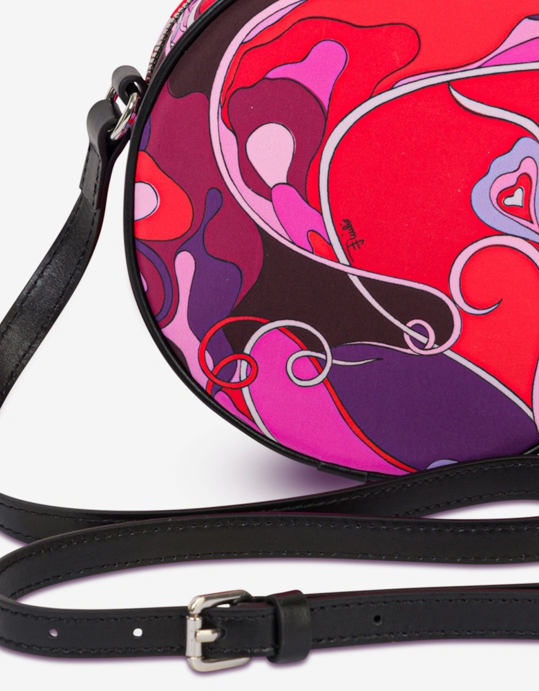 Girls Orchidee Round Crossbody Bag in Pink