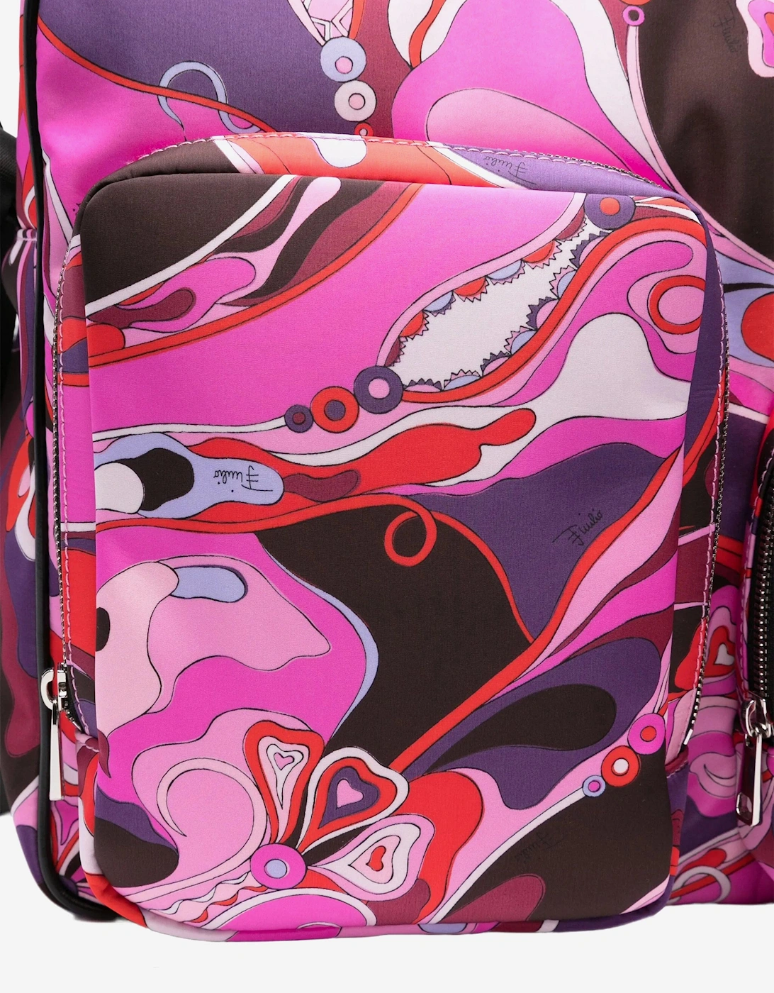 Baby Girls Orchidee Print Changing Bag in Pink (39cm)