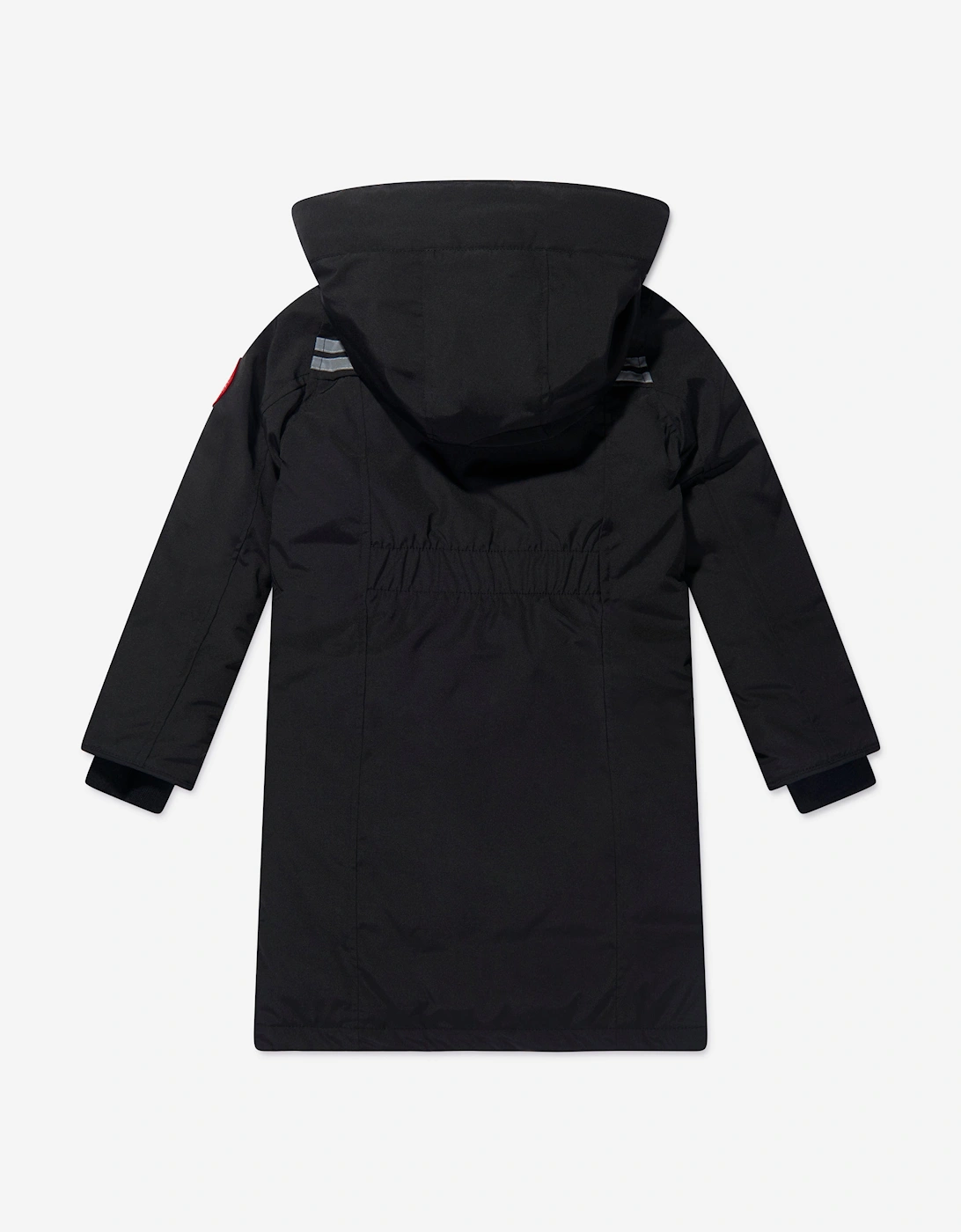Girls Brittania Parka in Black