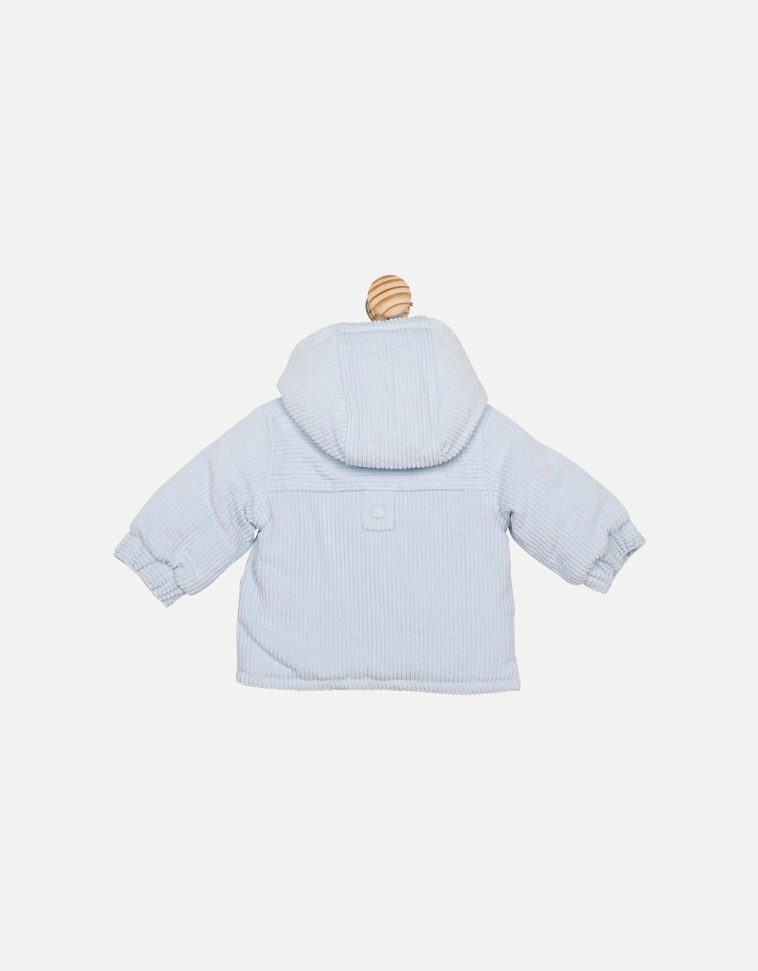 Boys Pale Blue Corduroy Coat