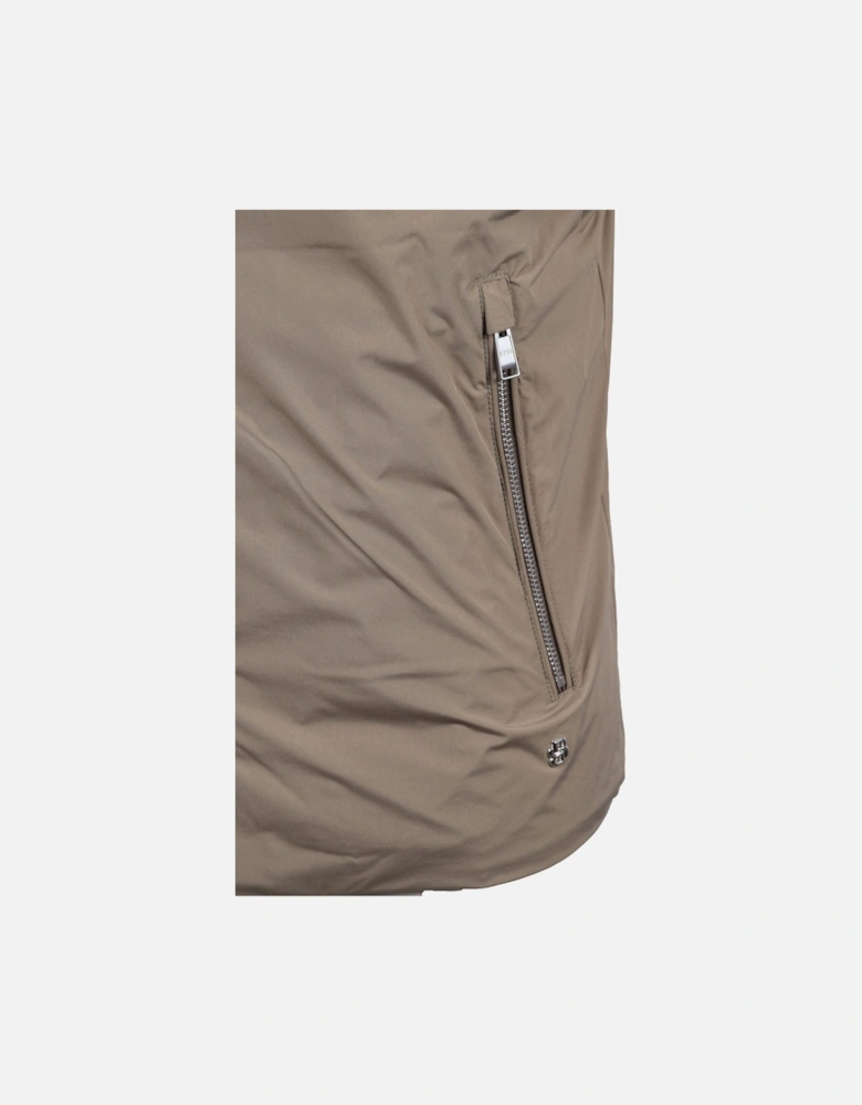 Boss Black Darens Gilet Open Brown