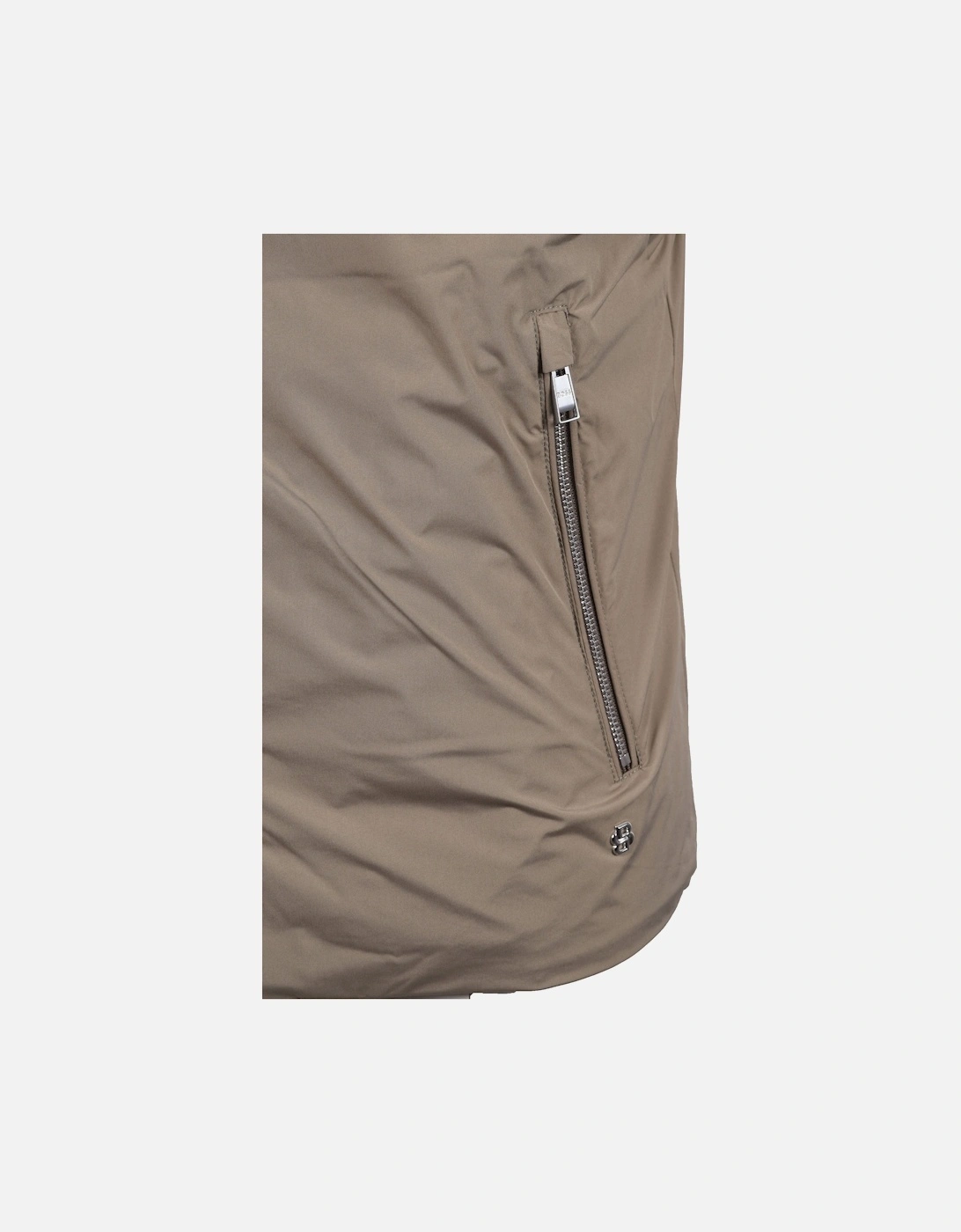 Boss Black Darens Gilet Open Brown