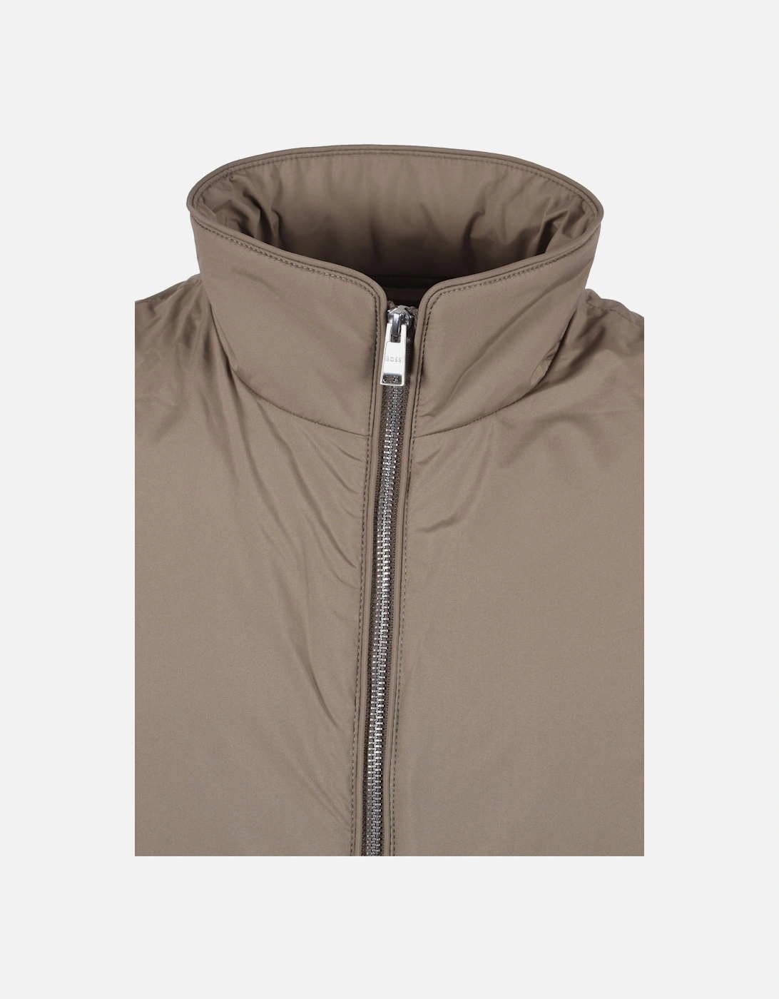 Boss Black Darens Gilet Open Brown