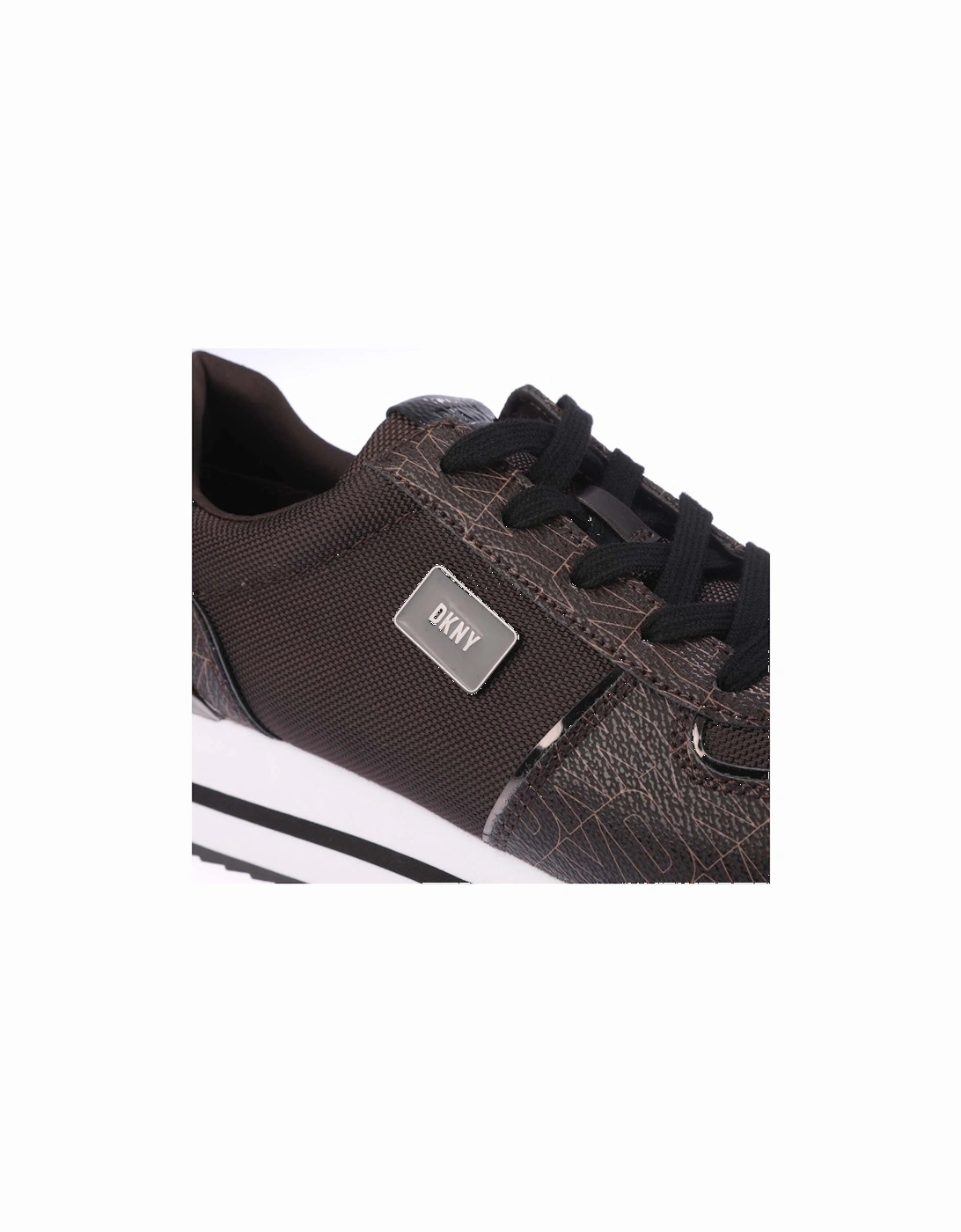 Davie Lace Up Wedge Trainers