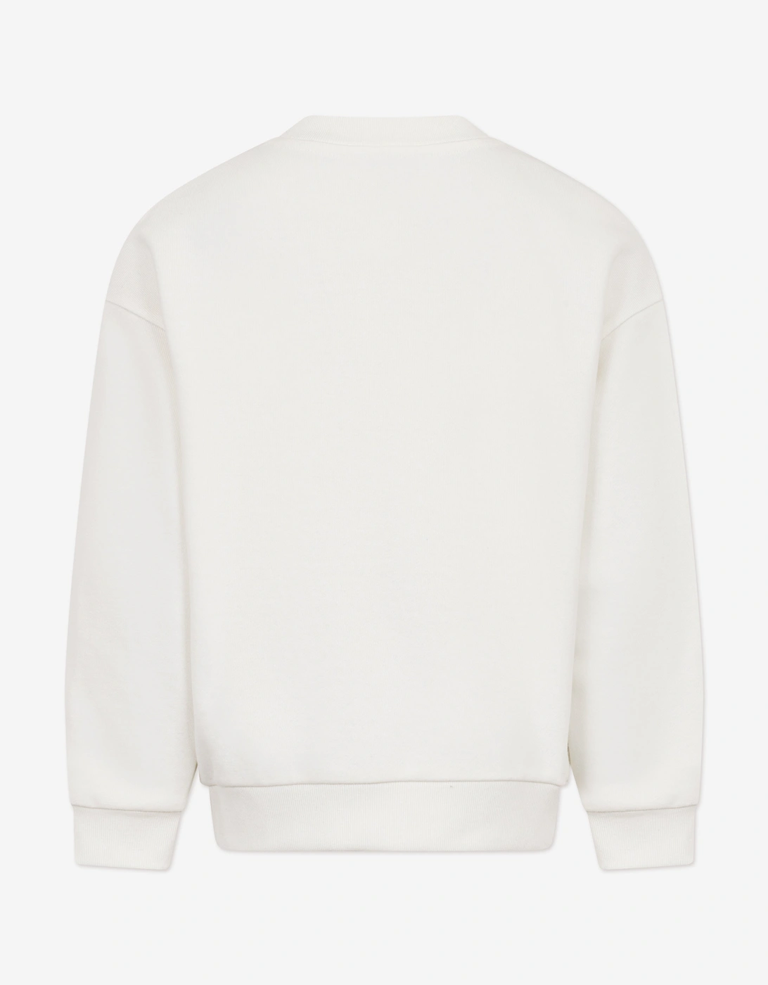 Girls Logo Sweatshirt in Ivory