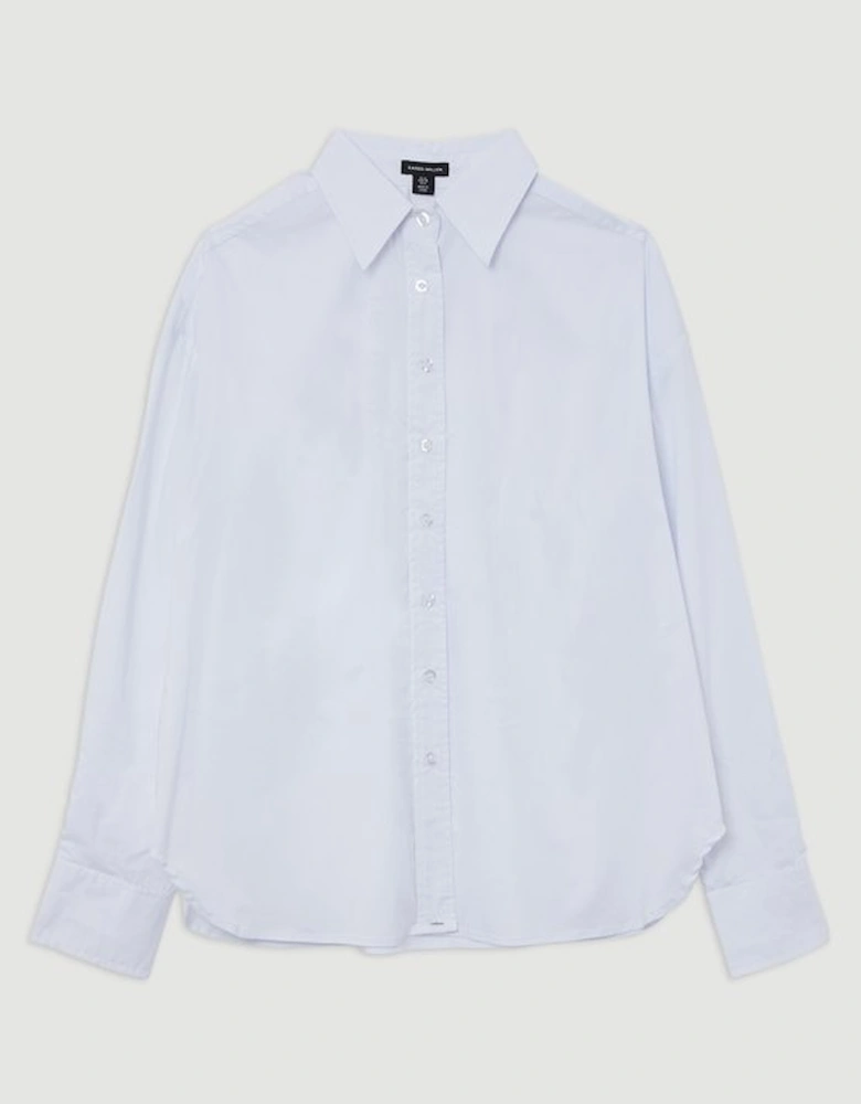 Tailored Cotton Button Through Shirt