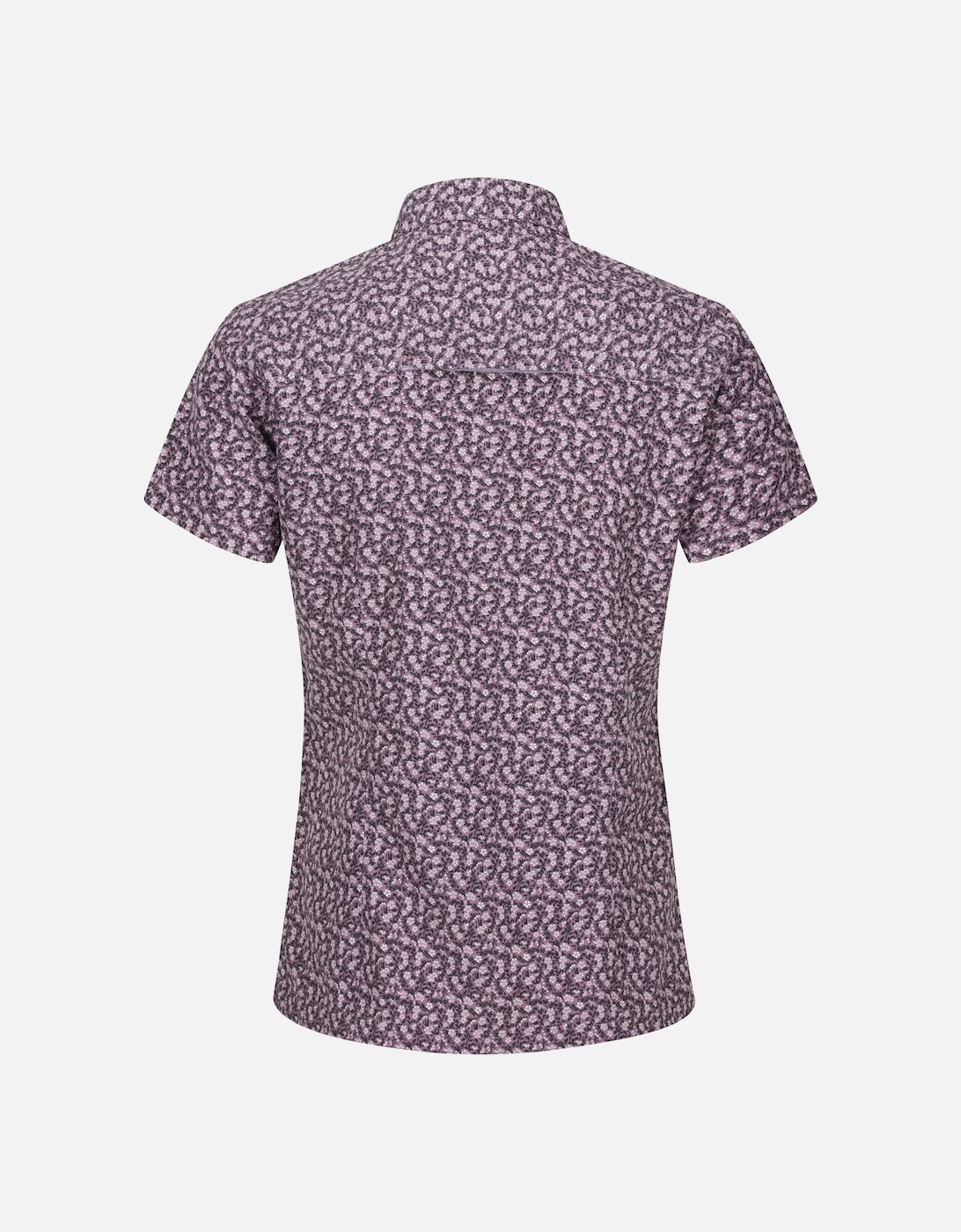 Womens/Ladies Mindano VIII Ditsy Print Short-Sleeved Shirt