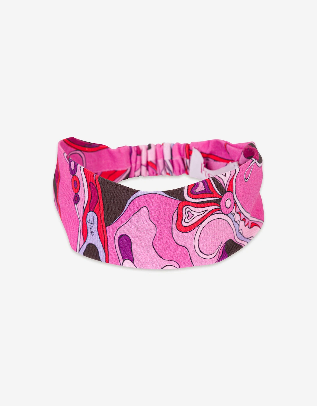 Girls Orchidee Print Headband in Pink, 3 of 2