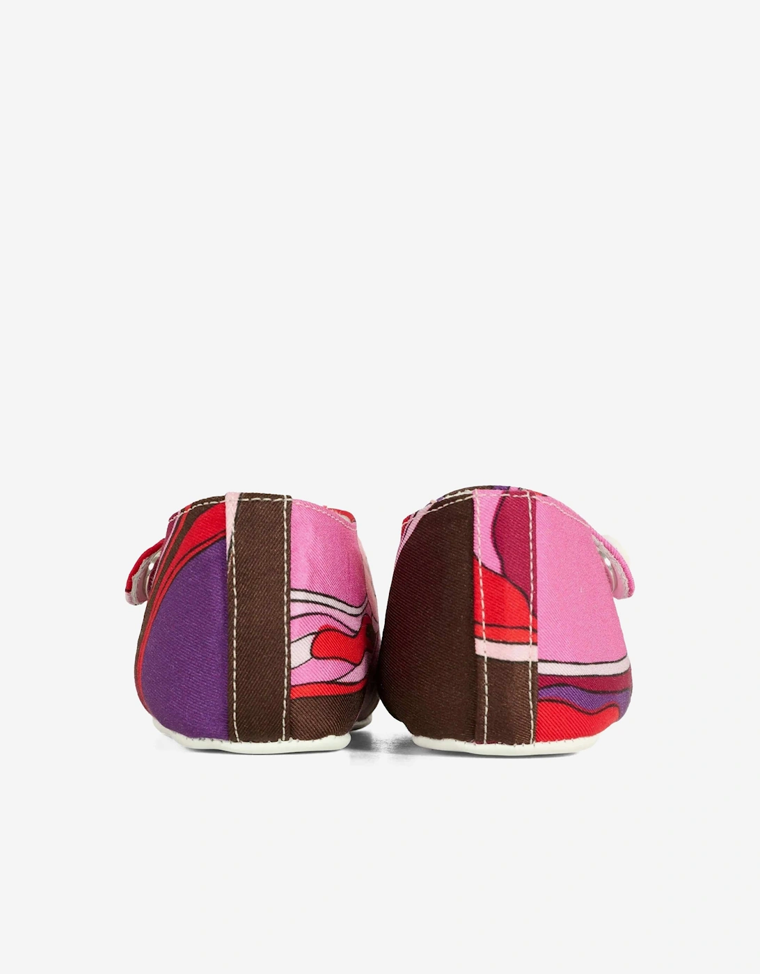 Baby Girls Orchidee Print Pre-Walkers in Pink