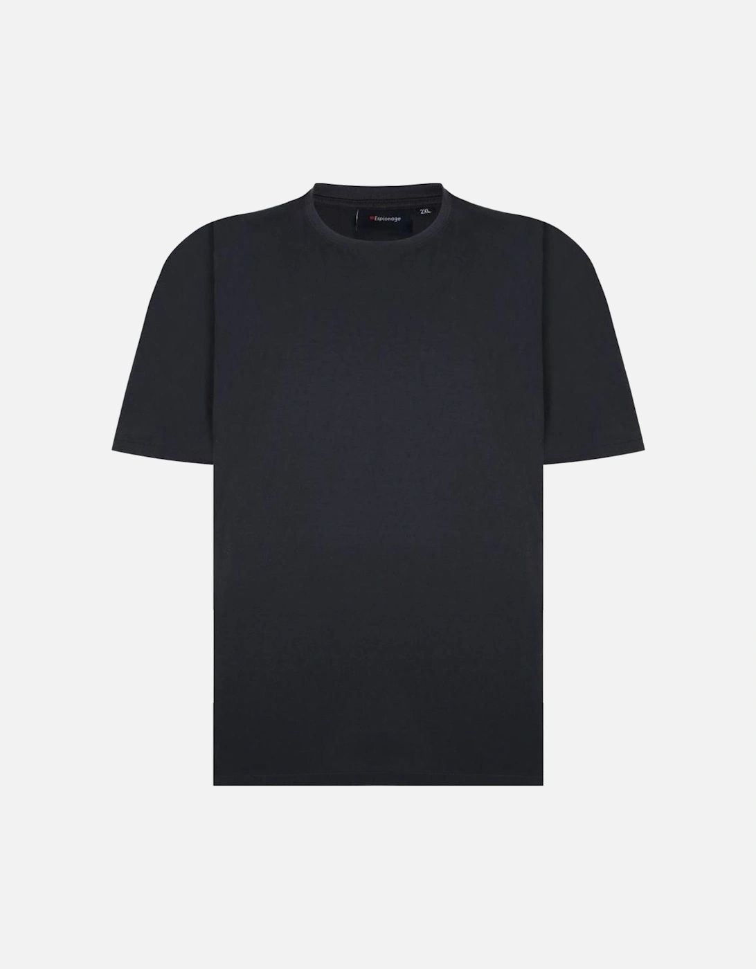 Mens Plain Big & Tall Short Sleeve T-Shirt, 2 of 1