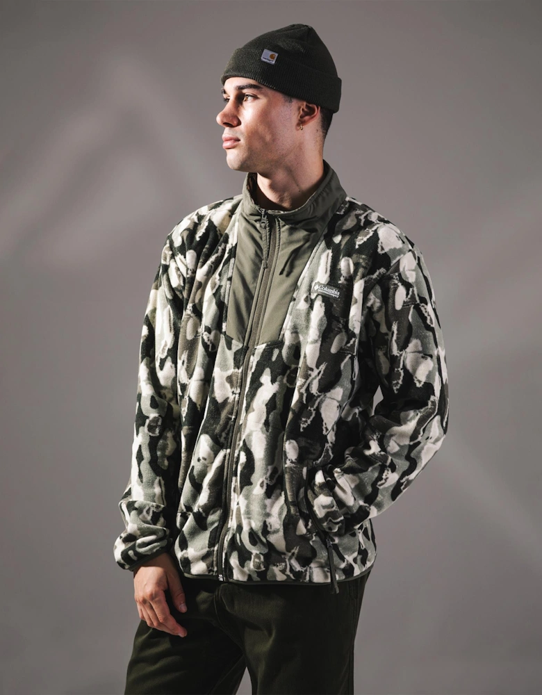 Sequoia Grove Printed Full Zip Sweatshirt