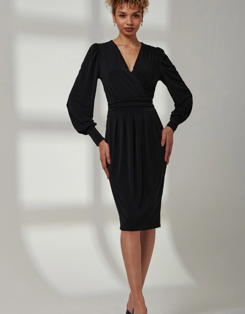 Kinslee Long Sleeve Pegged Dress