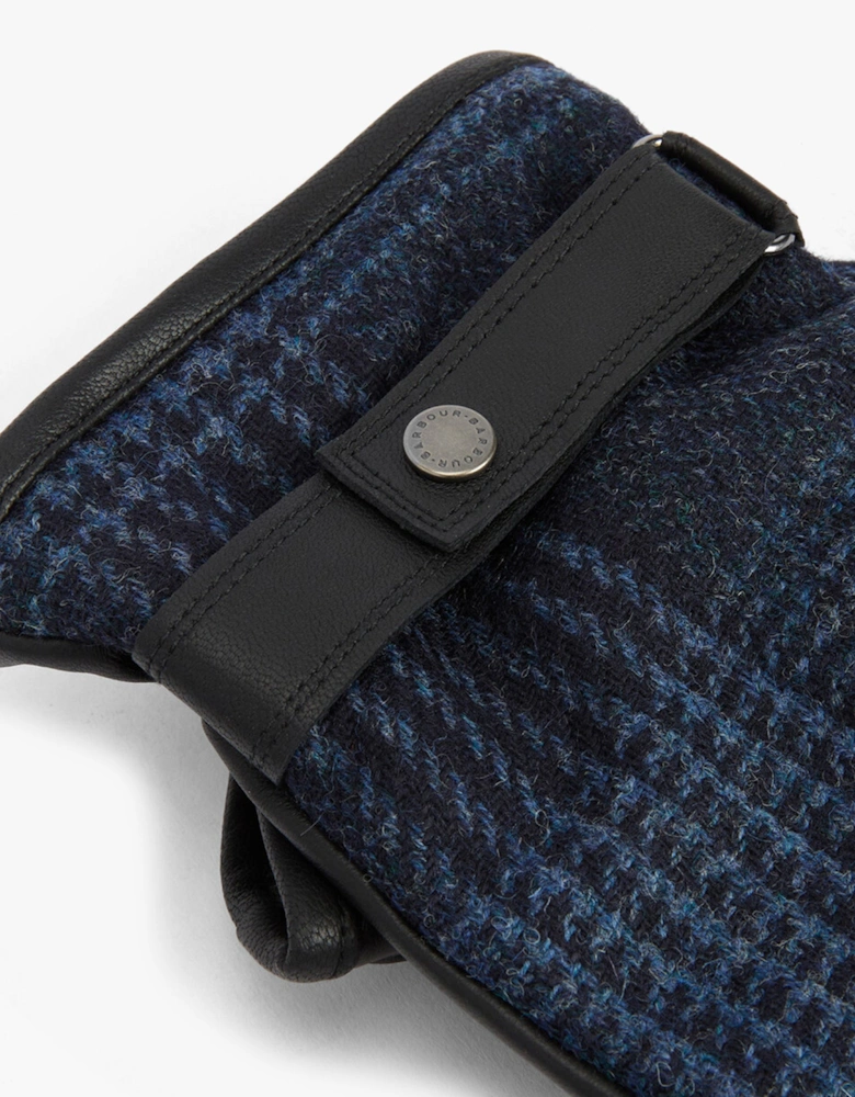 DEVERON TWEED WATERPROOF Mens Gloves Navy