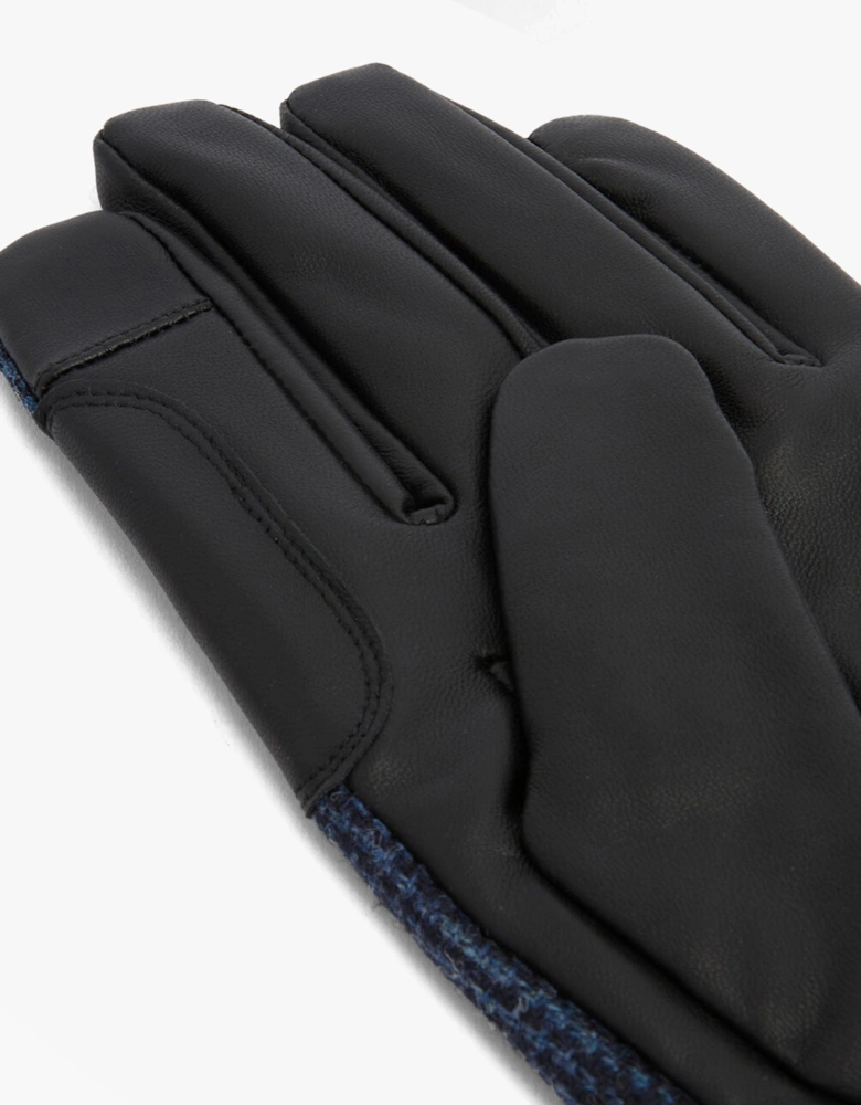 DEVERON TWEED WATERPROOF Mens Gloves Navy