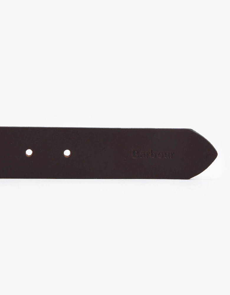 ESK Mens Leather Belt Brown