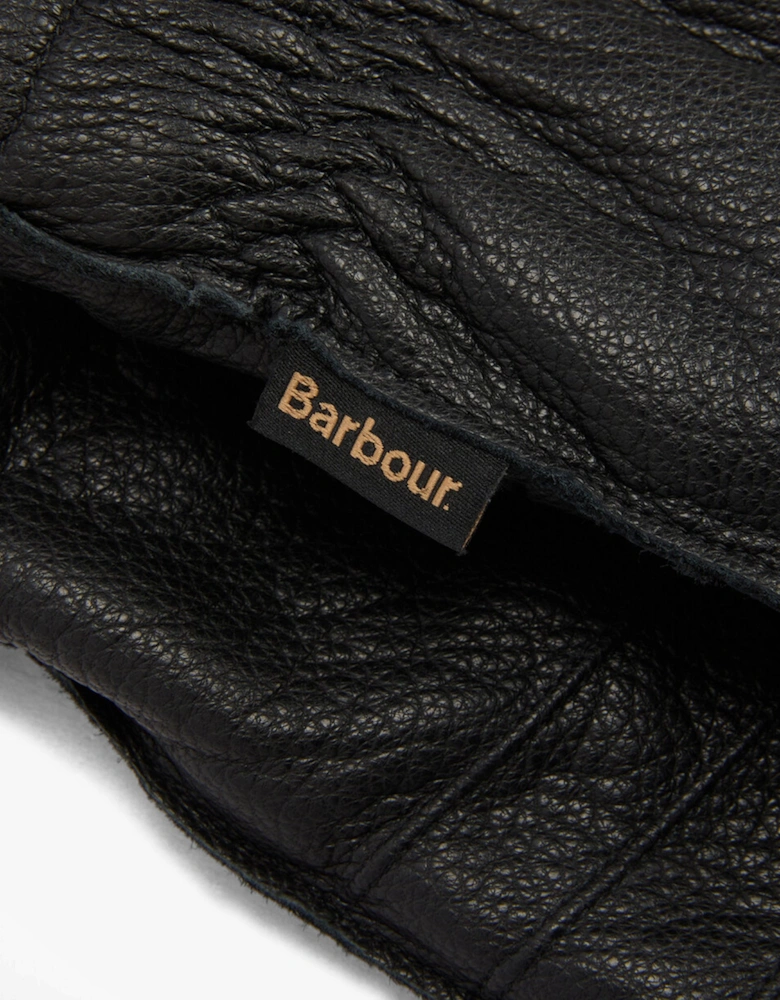 HIGHFIELD LEATHER Mens Gloves Black