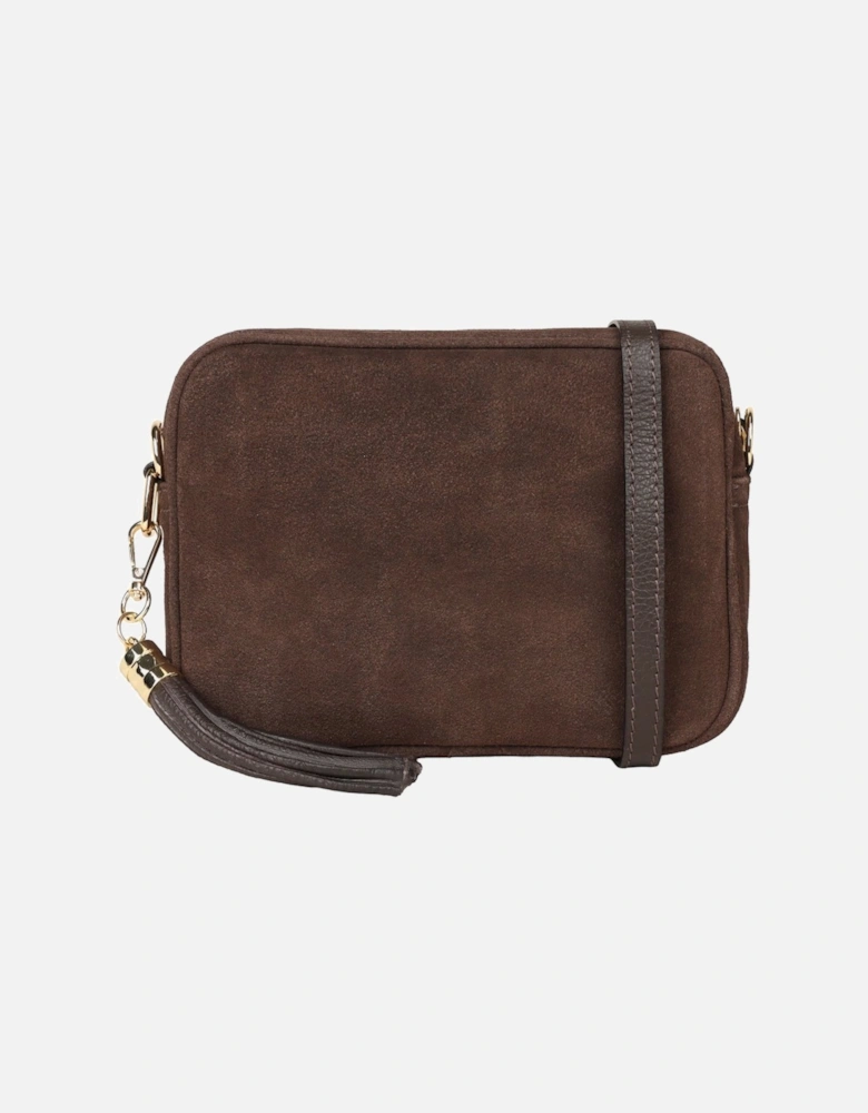 Crossbody Suede Messenger Bag