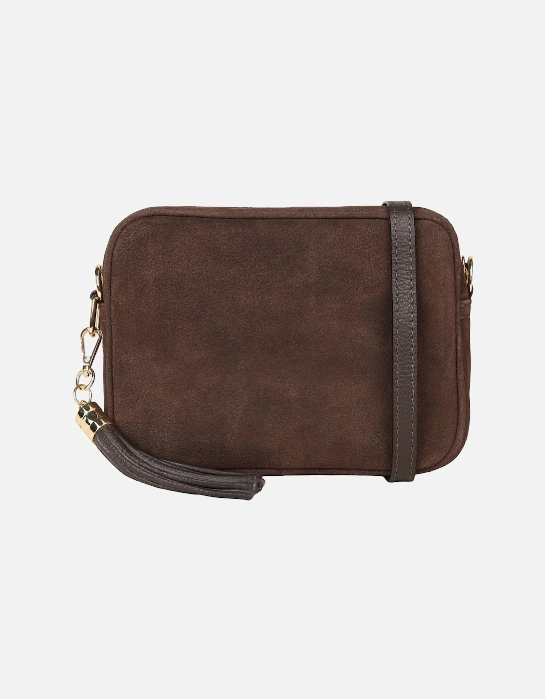 Crossbody Suede Messenger Bag, 5 of 4