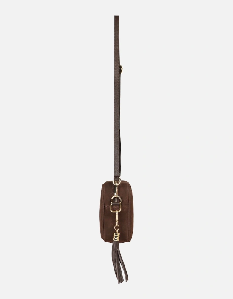Crossbody Suede Messenger Bag