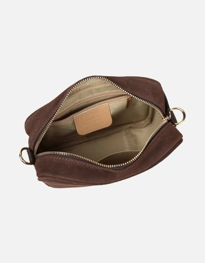 Crossbody Suede Messenger Bag