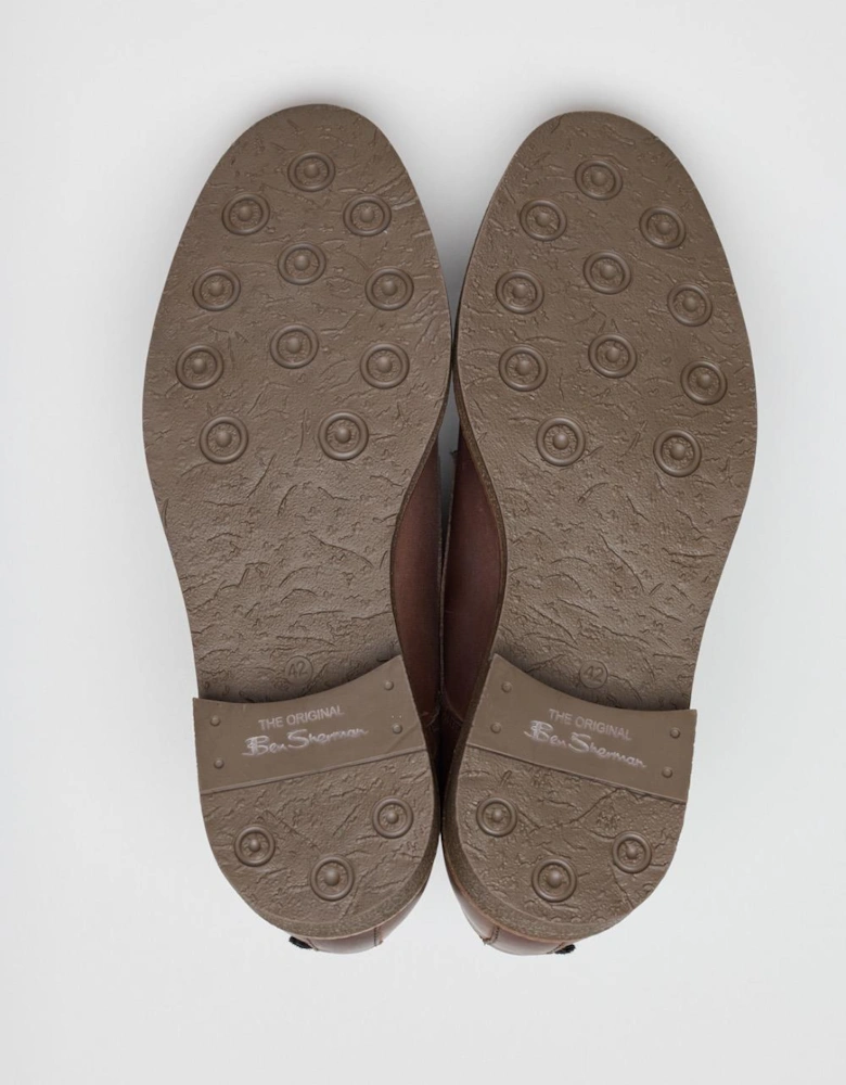 Walker Chukka Leather Men's Brown Boots
