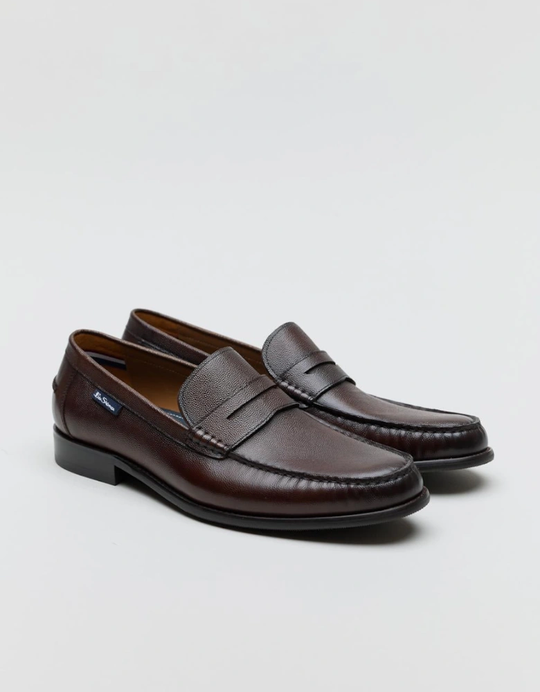 Hester Leather Men's Brown Loafers