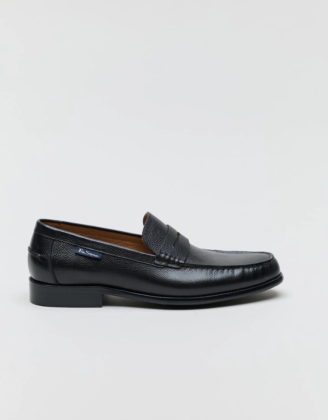 Hester Leather Men's Black Loafers