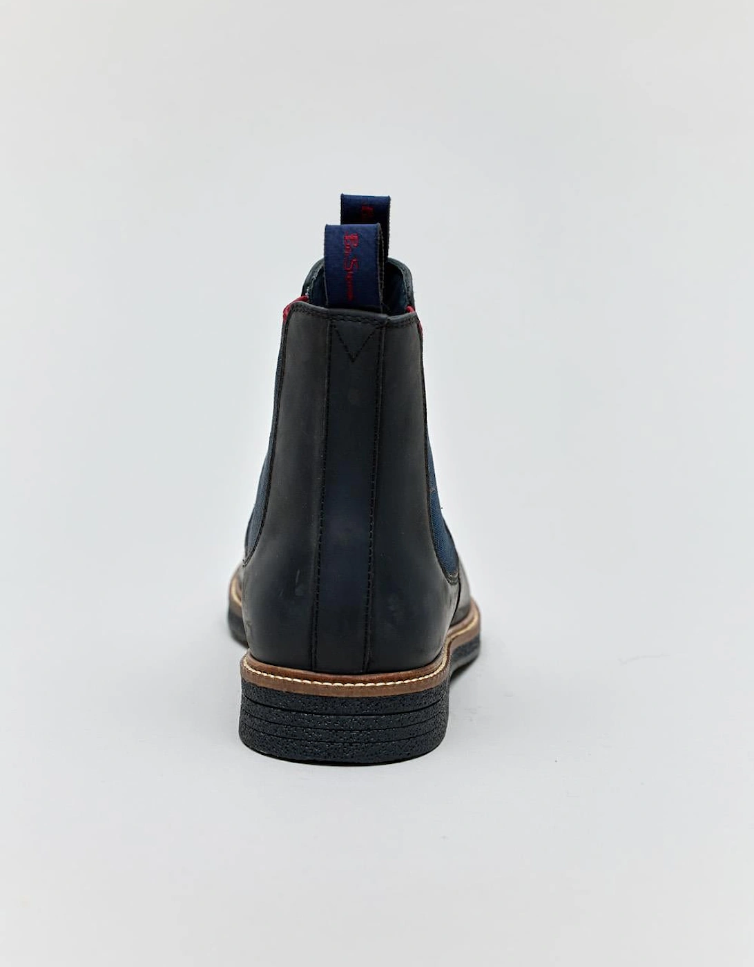 Walker Chelsea Leather Men's Black Boots