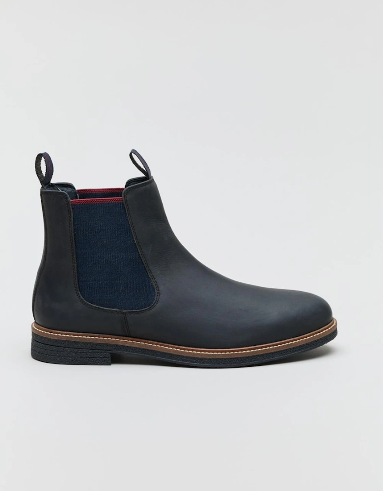 Walker Chelsea Leather Men's Black Boots