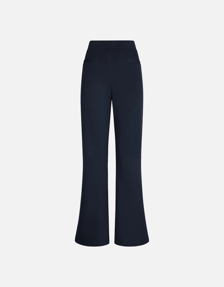Navy Bootleg Trousers