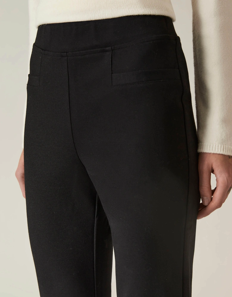 Black Bootleg Trousers