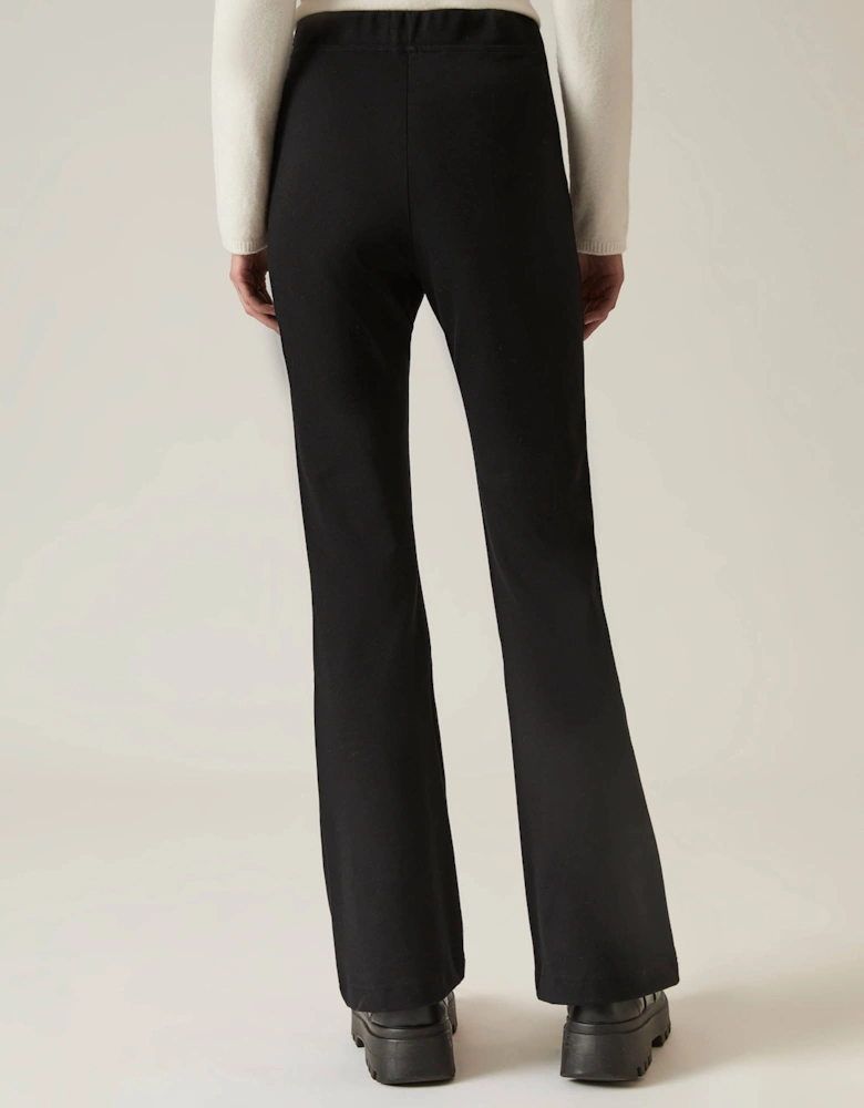 Black Bootleg Trousers