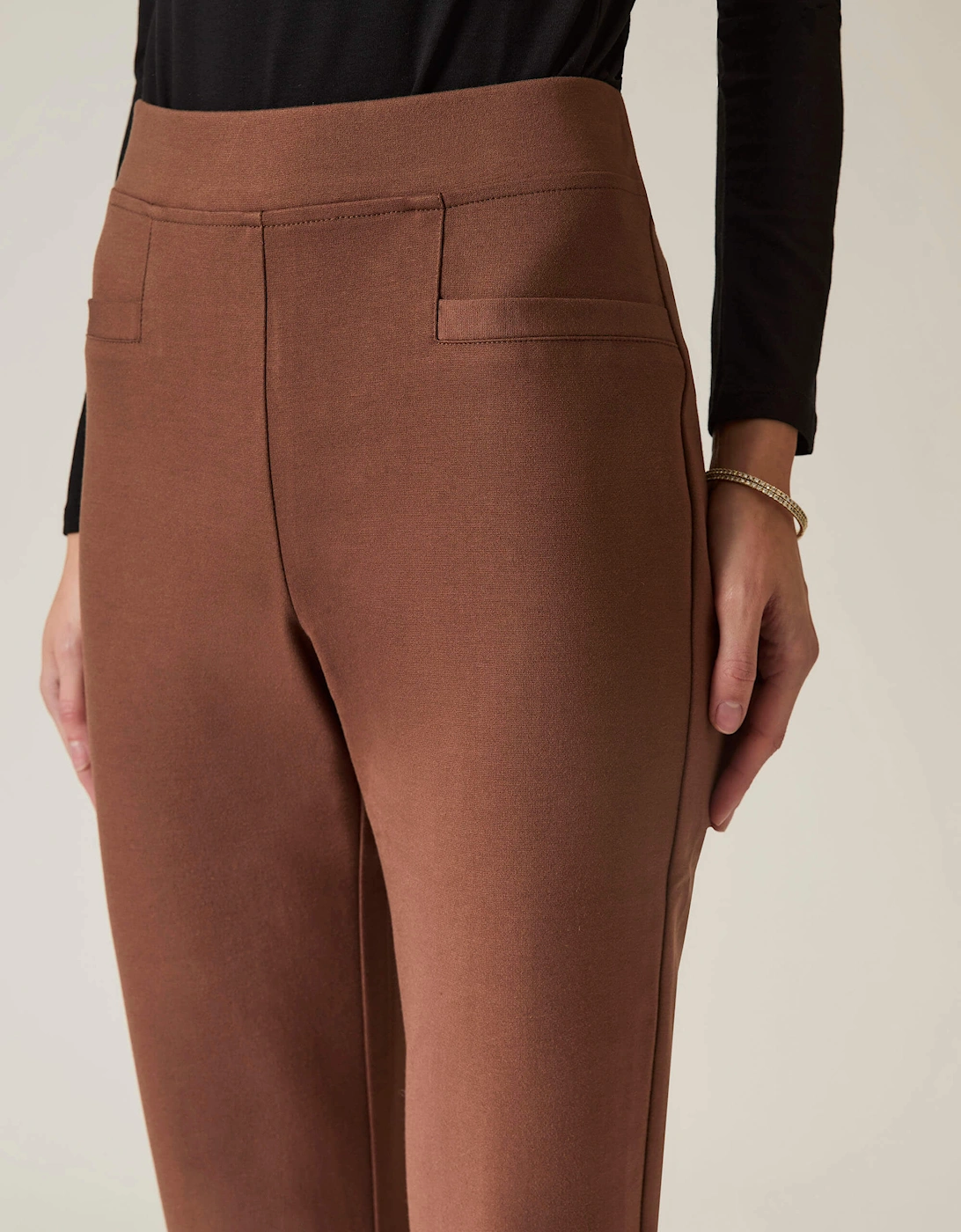 Mocha Bootleg Trousers