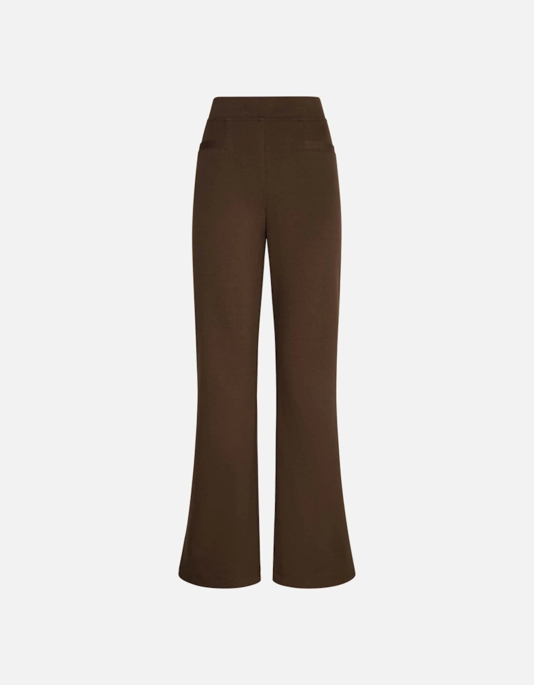 Dark Brown Bootleg Trousers