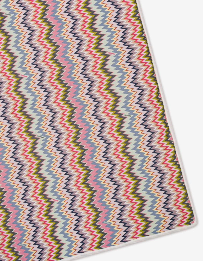 Baby Girls Zigzag Blanket in Multicolour (75cm)