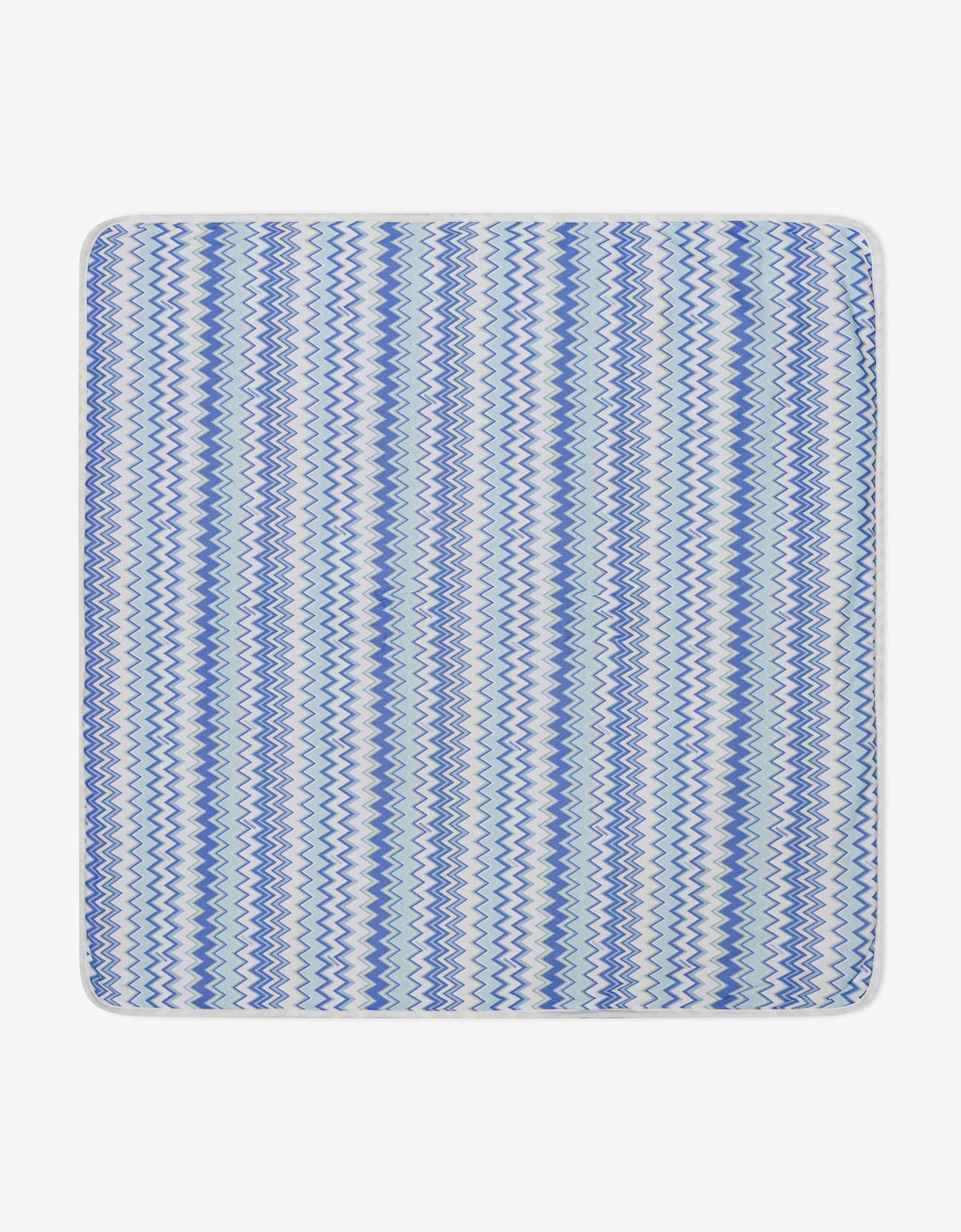 Baby Boys Zigzag Blanket in Blue (75cm), 4 of 3