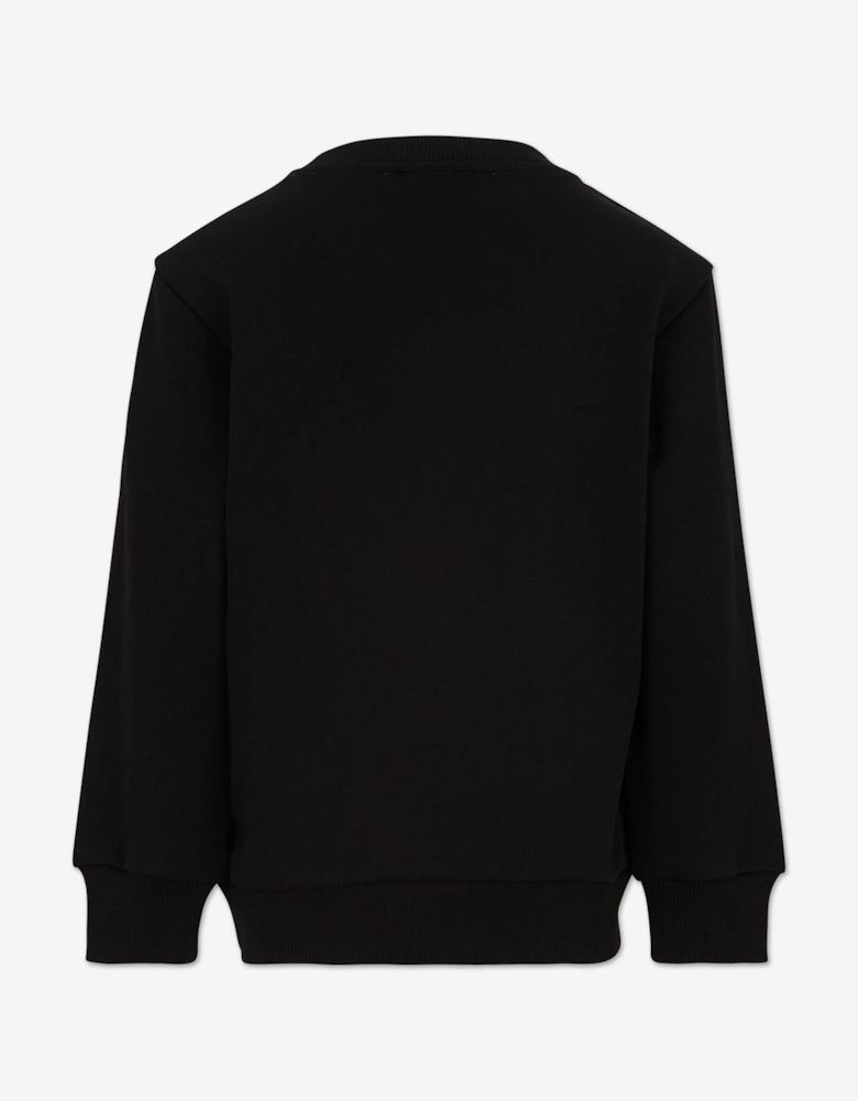 Boys Logo Sweatshirt in Black