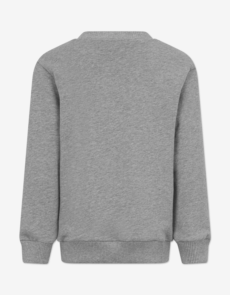 Boys Logo Sweatshirt in Grey