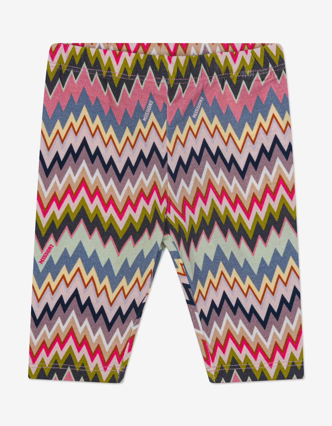 Baby Girls Zigzag Leggings in Multicolour, 5 of 4