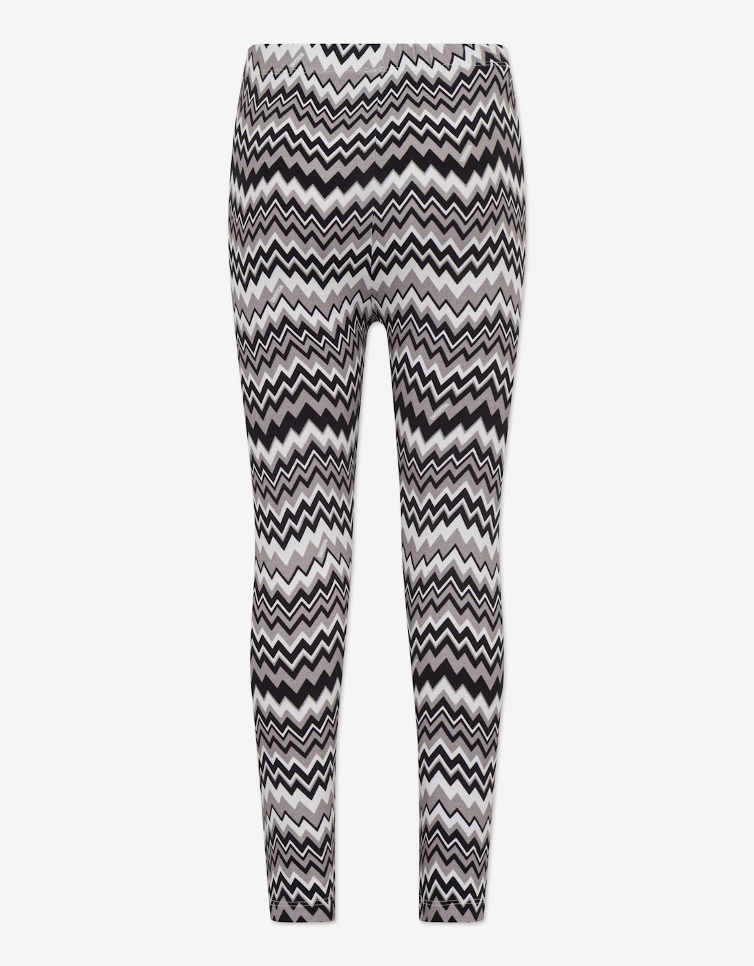 Girls Zigzag Leggings in Multicolour